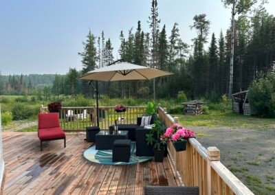 Outdoor seating