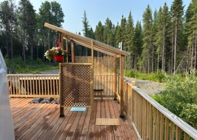 Outdoor shower